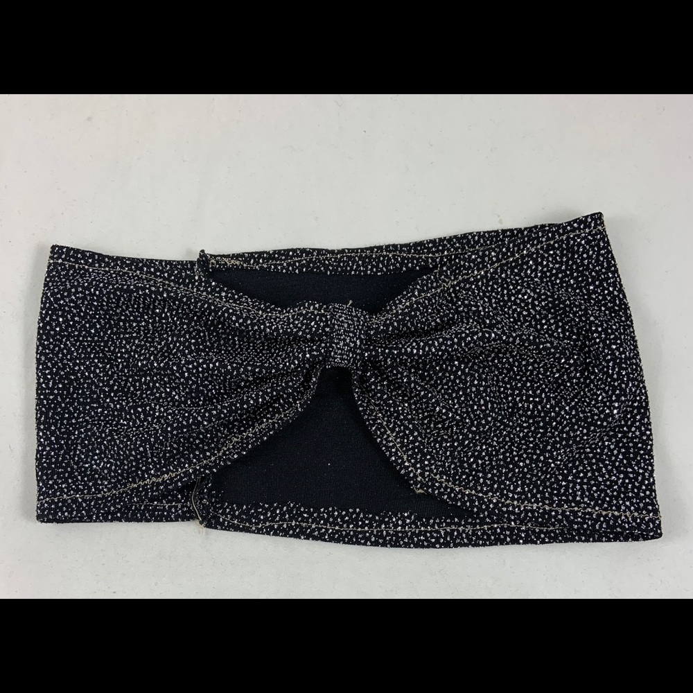 32A/B SM Silver metal sequin handmade bandeau